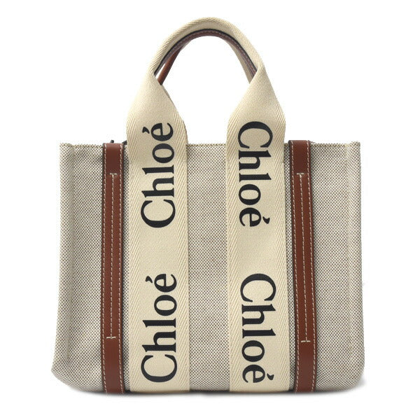 Chloe Linen Canvas Small Tote Bag CHC22AS397I2690U