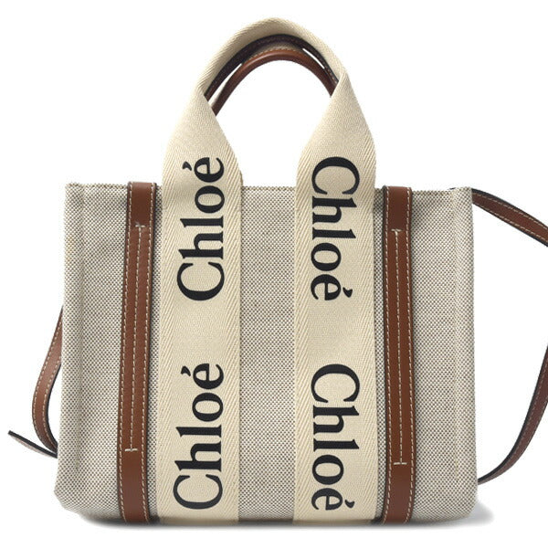 Chloe Linen Canvas Small Tote Bag CHC22AS397I2690U