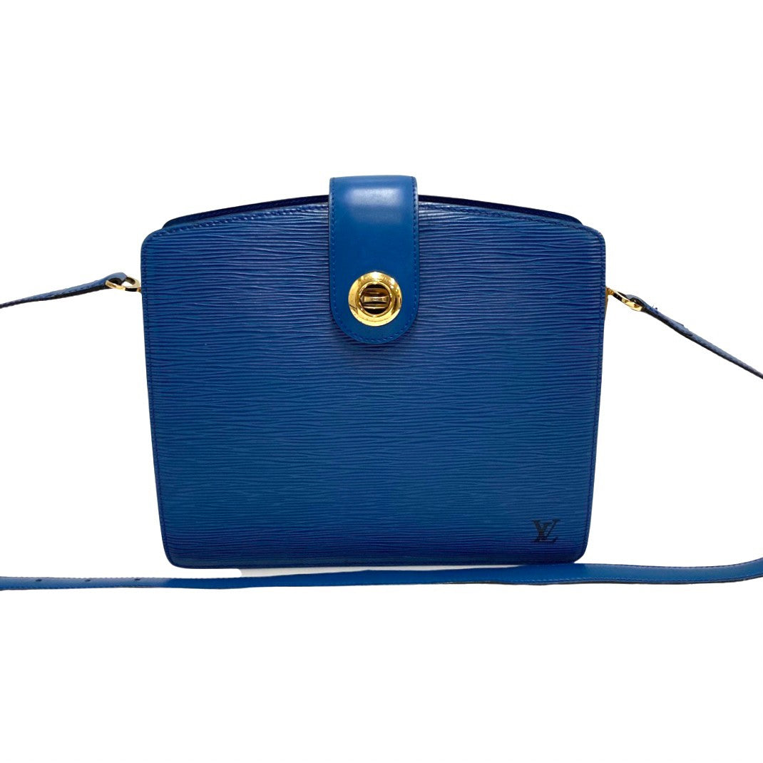 Louis Vuitton Epi Capuchin Shoulder Bag Leather Shoulder Bag M52345 in Good condition