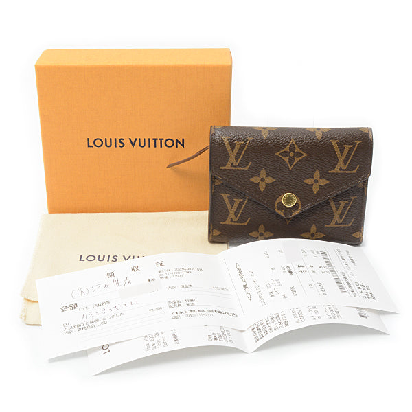 Louis Vuitton Monogram Portefeuille Victorine Wallet M62472 in Great Condition