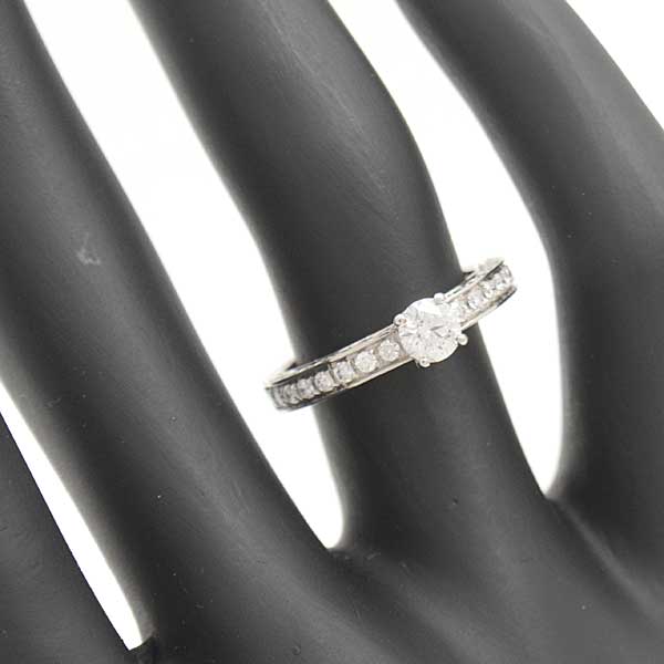 Bvlgari Platinum Diamond Ring 9.5