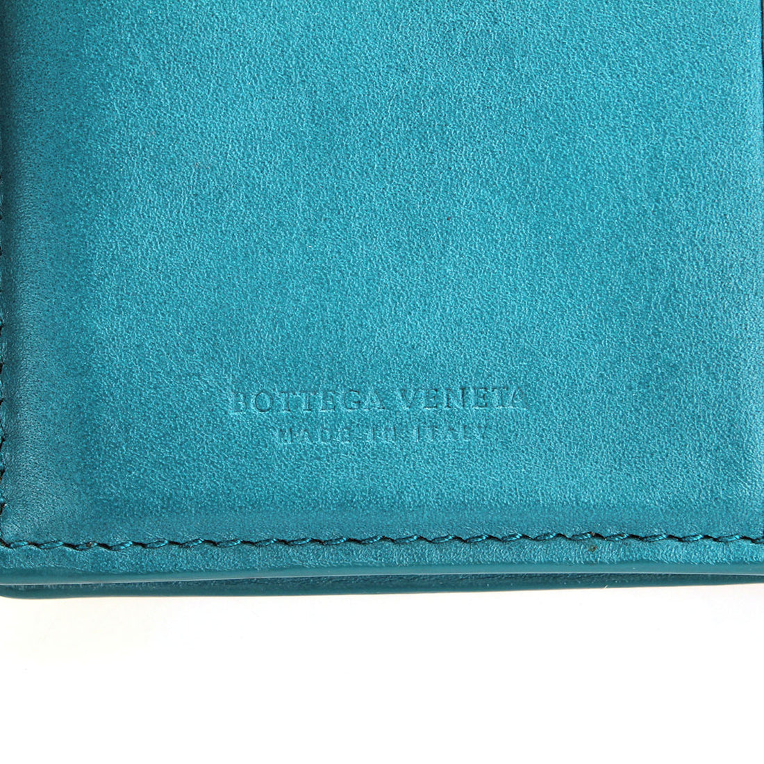 Bottega Veneta Intrecciato Leather Wallet Leather Long Wallet in Great Condition