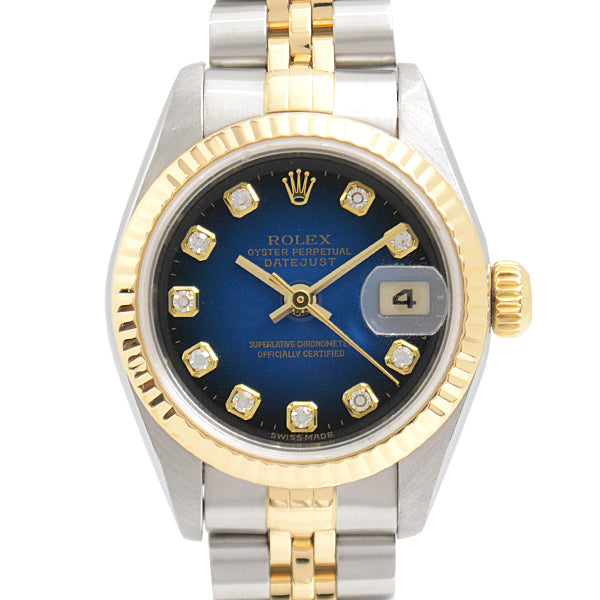 Rolex Datejust Ladies Automatic Blue Gradient Dial 79173G