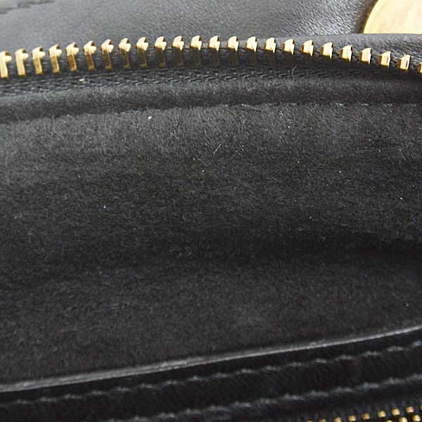 Dior Lady Dior 2WAY Bag Gold Studs Black