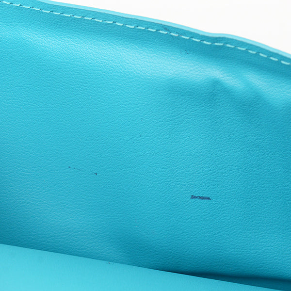 Louis Vuitton Turquoise Taurillon Leather Zippy Wallet M69048