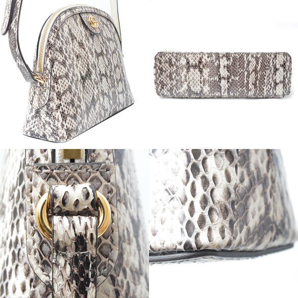 Gucci Ophidia Python Shoulder Bag 499621 in Great Condition