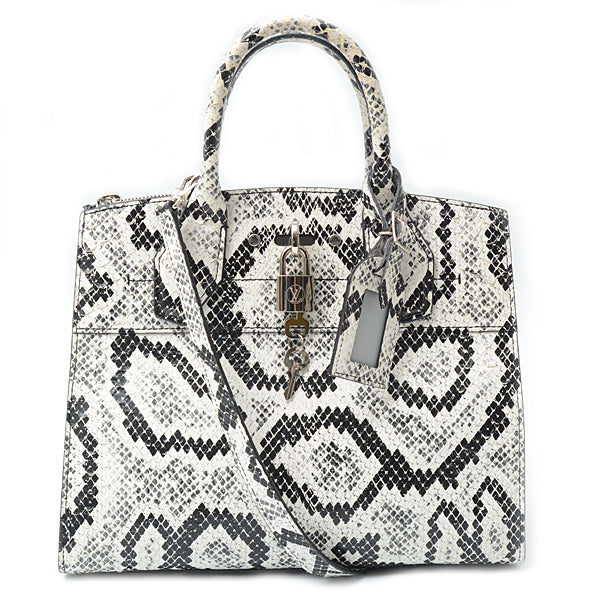 Louis Vuitton Python Steamer PM Handbag N92797