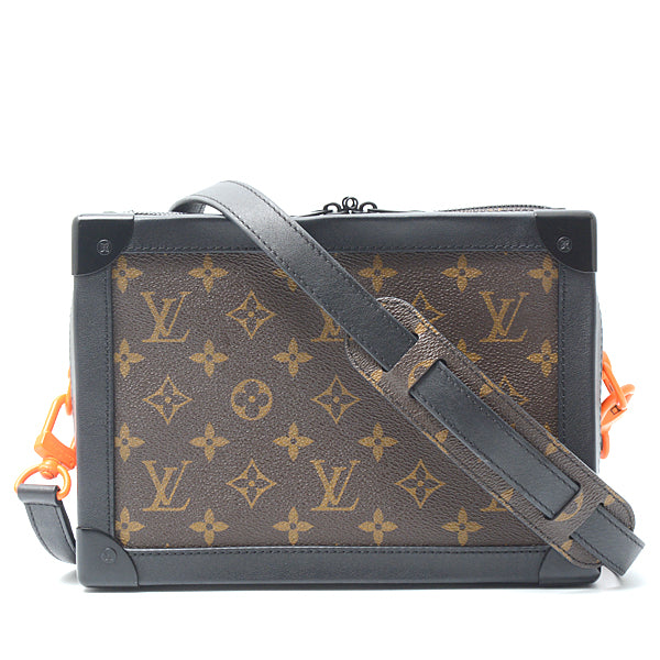 Louis Vuitton Monogram Macassar Soft Trunk Shoulder Bag M44427 in Great Condition