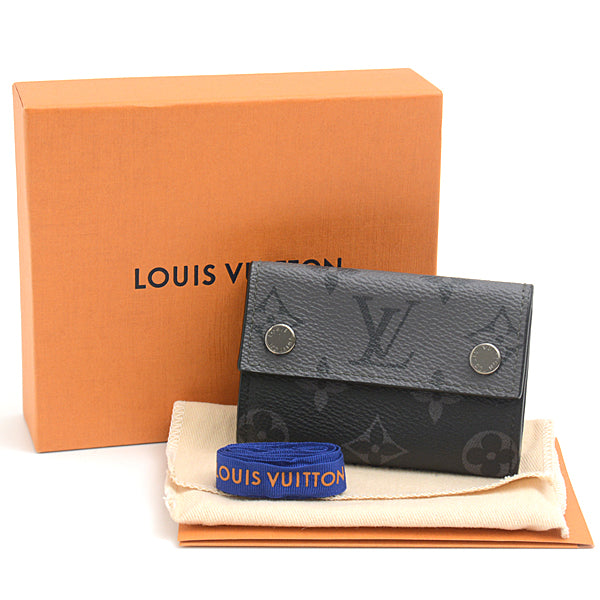 Louis Vuitton Monogram Eclipse Compact Wallet M45417 in Great Condition