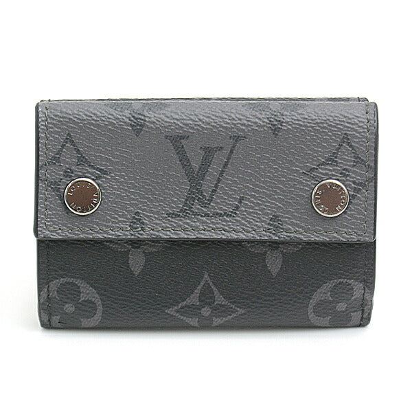 Louis Vuitton Monogram Eclipse Compact Wallet M45417