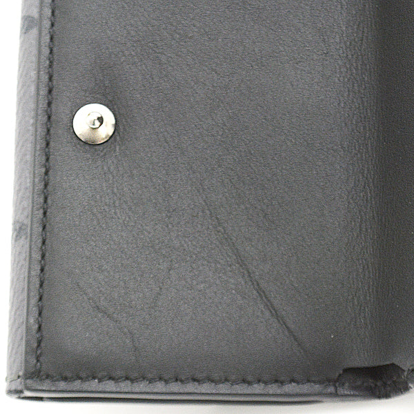 Louis Vuitton Monogram Eclipse Compact Wallet M45417 in Great Condition