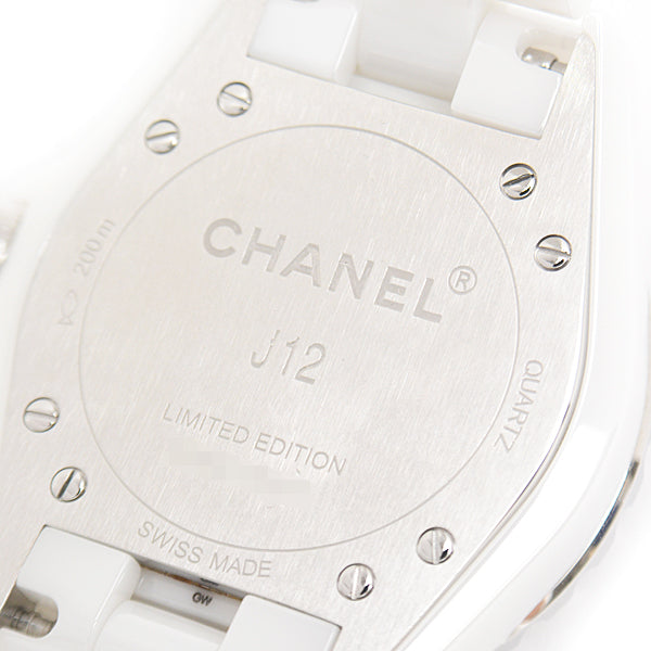 Chanel J12 Blue Light Quartz Watch H3826 in Great Condition