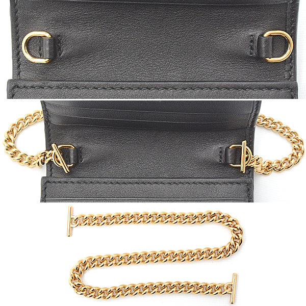 Gucci Zumi Leather Chain Wallet 570660