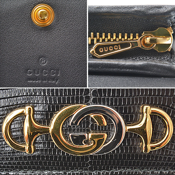 Gucci Zumi Leather Chain Wallet 570660