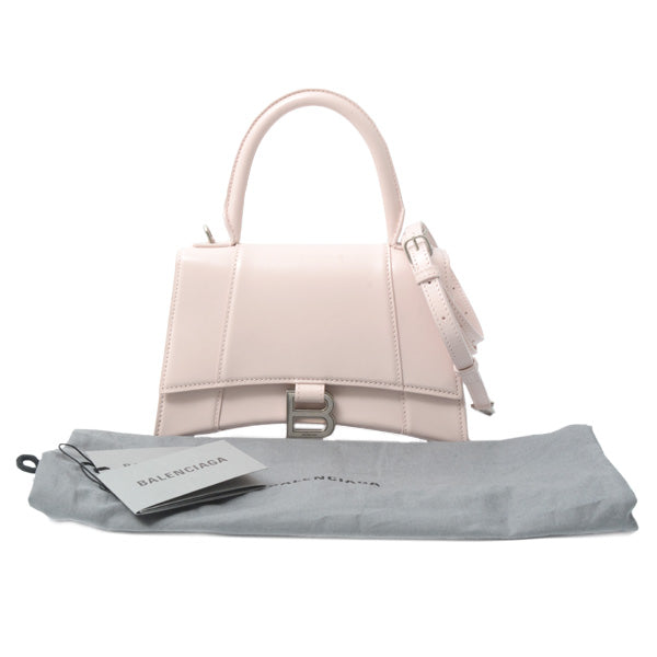 Balenciaga Hourglass Small Handbag 2WAY Pink 593546