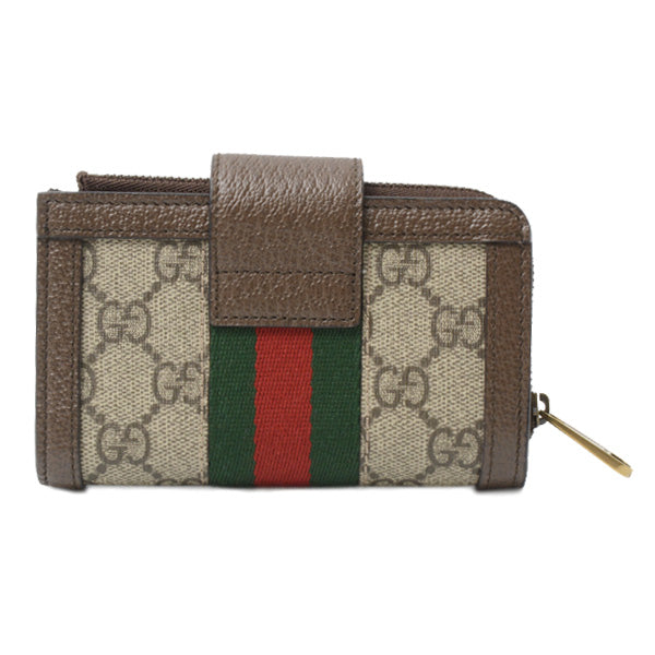 Gucci GG Supreme Ophidia Bifold Wallet 699353 in Great Condition