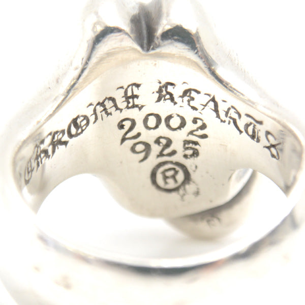 CHROME HEARTS SV925 Silver Lip & Tongue Medium Ring in Very Good Condition