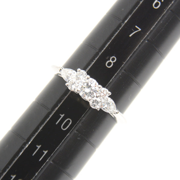 Tiffany & Co PT950 Platinum Diamond Seven-Stone Ring Size 9