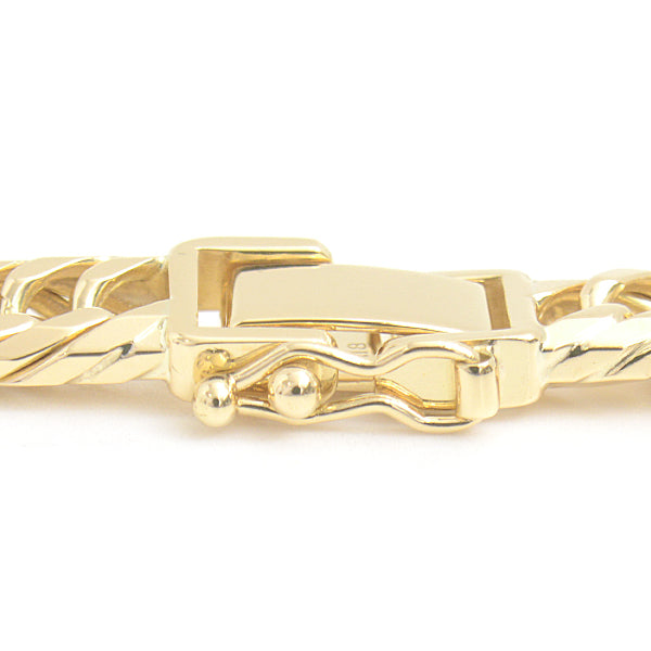 K18 8-Cut Triple Bracelet Yellow Gold