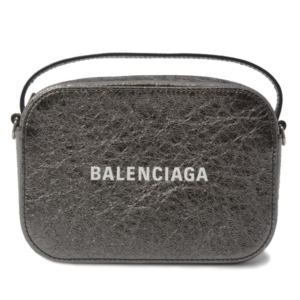 Balenciaga Camera Bag XS 2WAY Calf Metallic Gray 608653 in Great Condition