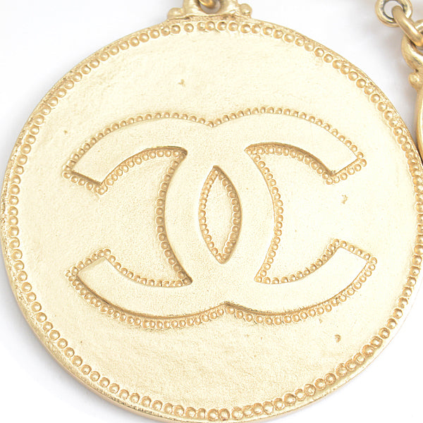 Chanel Coco Coin Brooch Gold