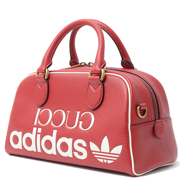 Gucci x Adidas Mini Duffle Bag 2WAY Red 702397 in Great Condition