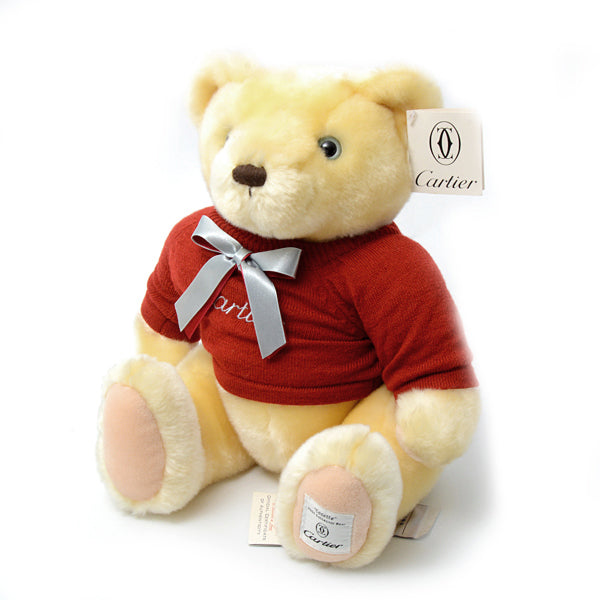 Cartier Teddy Bear Plush Collectible 2001 in Great Condition