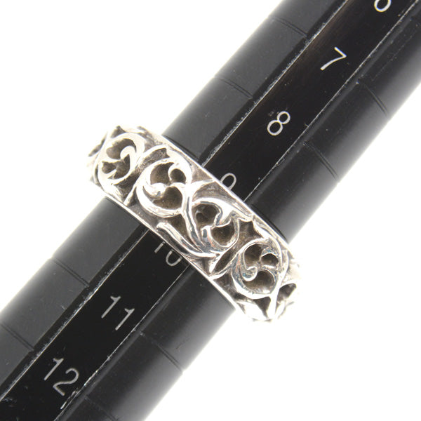 CHROME HEARTS SV925 Eternity Vine Band Ring 9.5