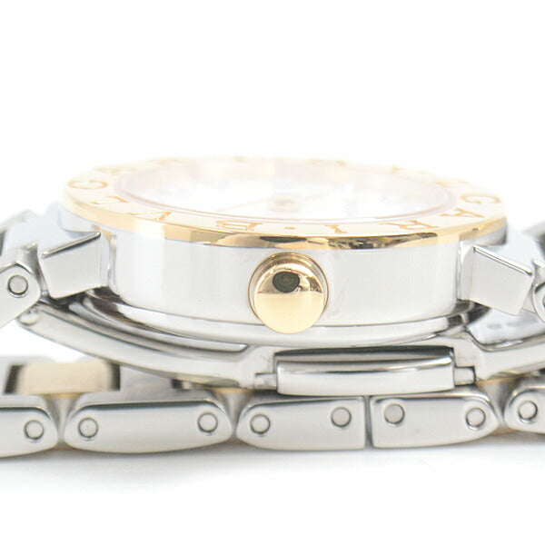 Bvlgari Ladies Quartz Watch SS YG Diamond BB23SG