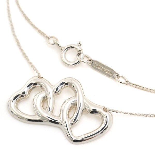 Tiffany & Co Triple Heart Necklace SV925 Silver