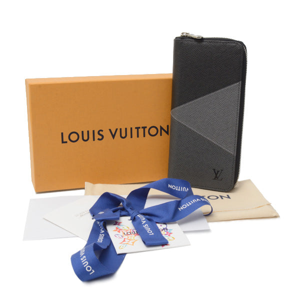 Louis Vuitton Taiga Leather Zippy Wallet Vertical M30731