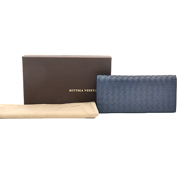 Bottega Veneta Lambskin Intrecciato Bifold Wallet in Great Condition