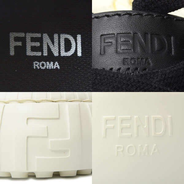 Fendi Women's Low-Top Sneakers Off-White/Black