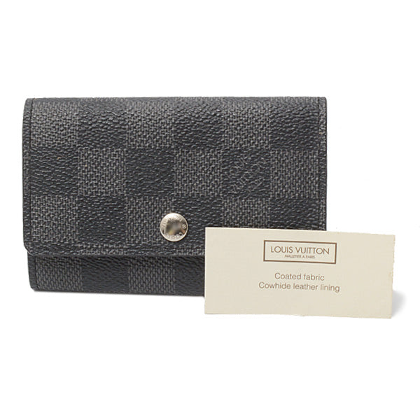 Louis Vuitton Damier Graphite Key Case N62662