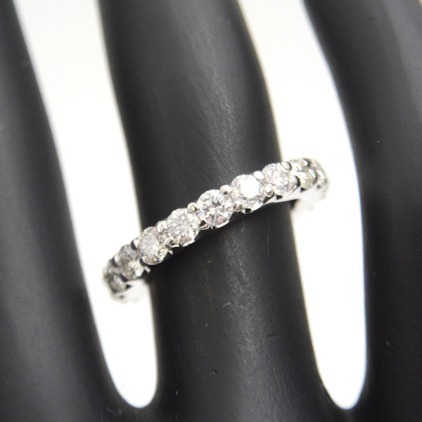 Ponte Vecchio Diamond Full Eternity Ring PT900 Platinum