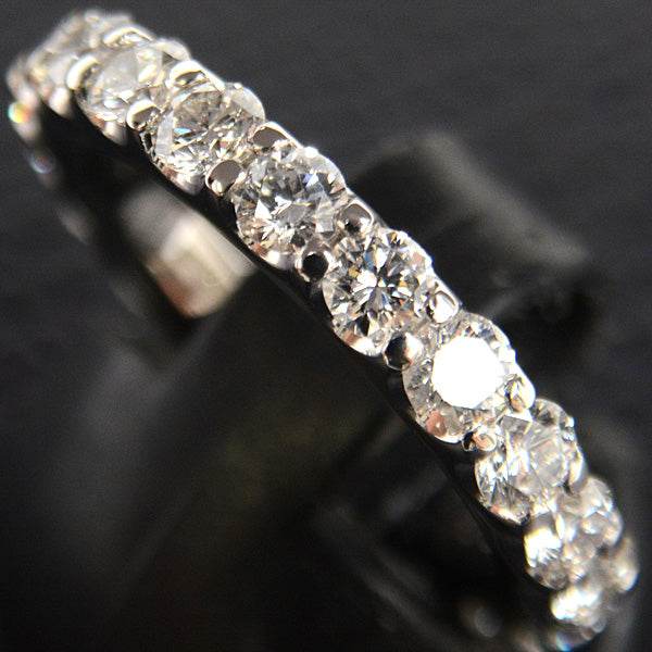 Ponte Vecchio Diamond Full Eternity Ring PT900 Platinum