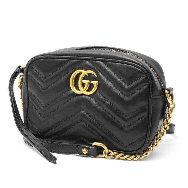 Gucci Quilted Chain Shoulder Bag 448065 in Great Condition