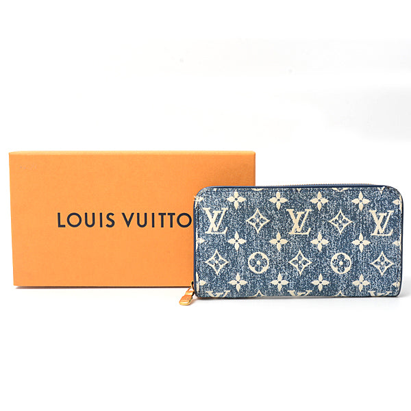 Louis Vuitton Monogram Jacquard Denim Zippy Wallet M81226