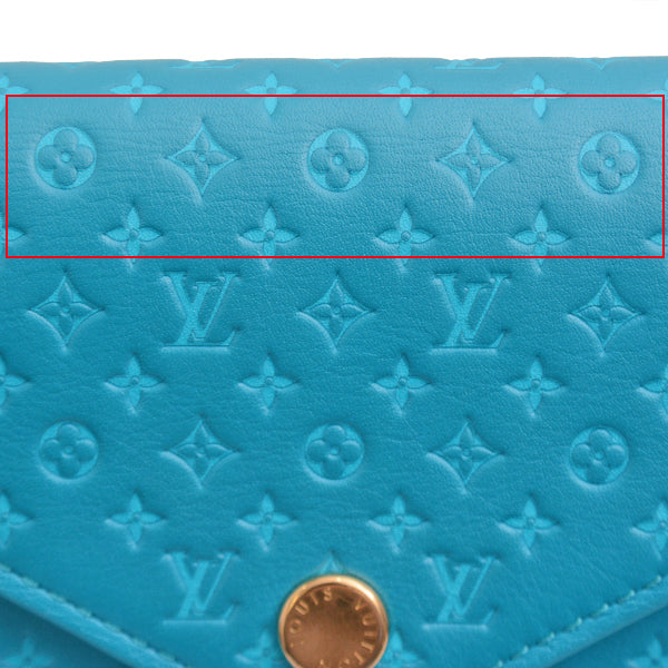 Louis Vuitton Women's Nanogram Calfskin Wallet M82314