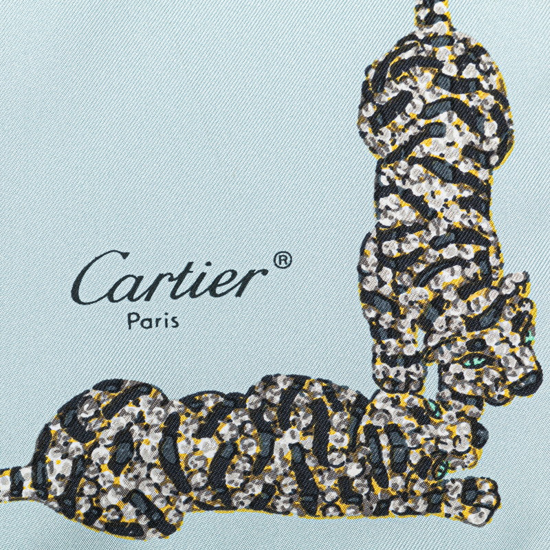 Cartier Silk Panther Scarf