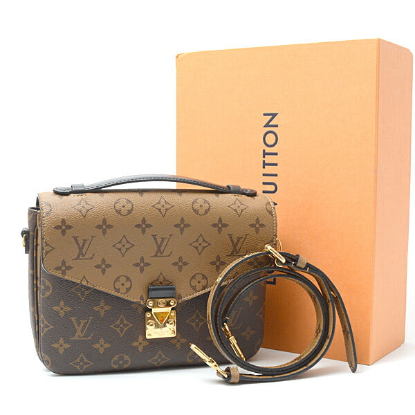 Louis Vuitton Monogram Reverse Pochette Metis MM Shoulder Bag M44876