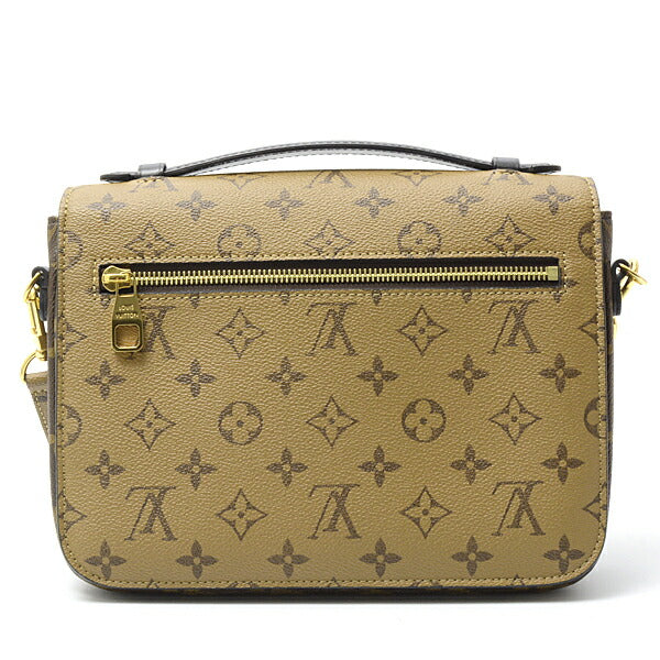 Louis Vuitton Monogram Reverse Pochette Metis MM Shoulder Bag M44876