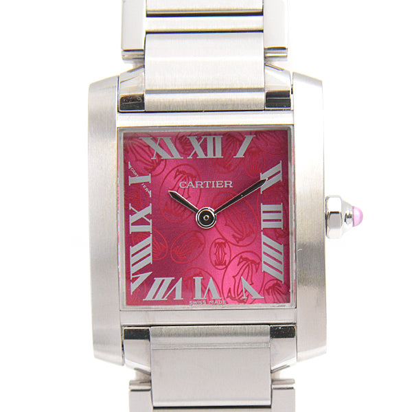 Cartier Tank Francaise SM Quartz Watch 2006 Christmas Limited W51030Q3