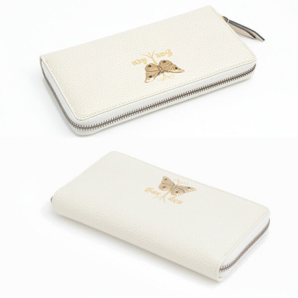 Gucci Leather Garden Butterfly Logo Wallet 516941