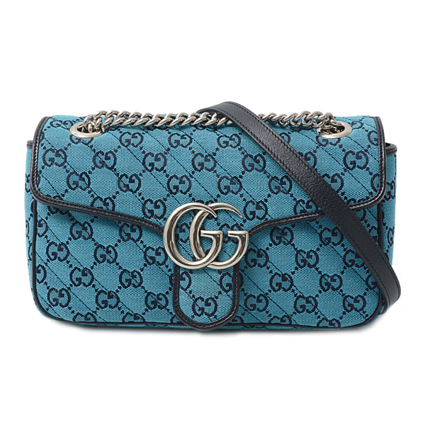 Gucci GG Marmont Canvas Chain Shoulder Bag 443497