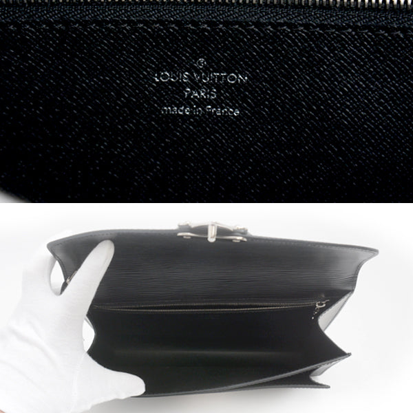 Louis Vuitton Epi Pochette Dragonne Clutch M52762