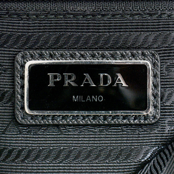 Prada Technical Fabric Crossbody Bag 2VH043 in Great Condition