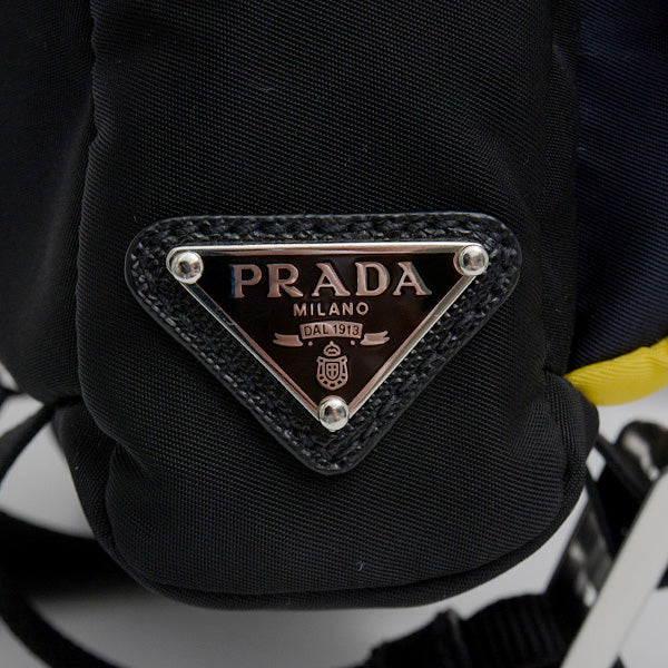 Prada Technical Fabric Crossbody Bag 2VH043 in Great Condition