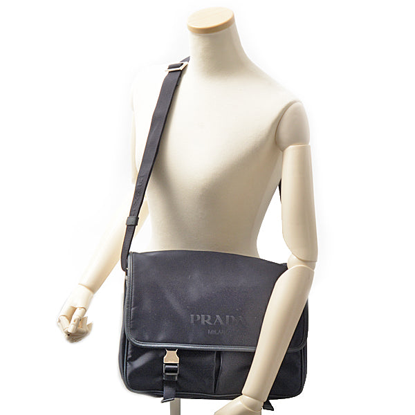 Prada Nylon Logo Messenger Bag 2VD768