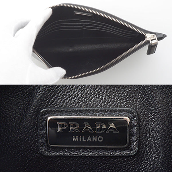 Prada Saffiano Leather Clutch Bag 2NG005